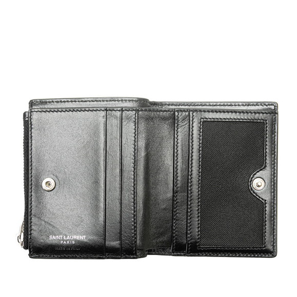 Saint Laurent Leather Bifold Black s Wallet - Picture 4 of 8